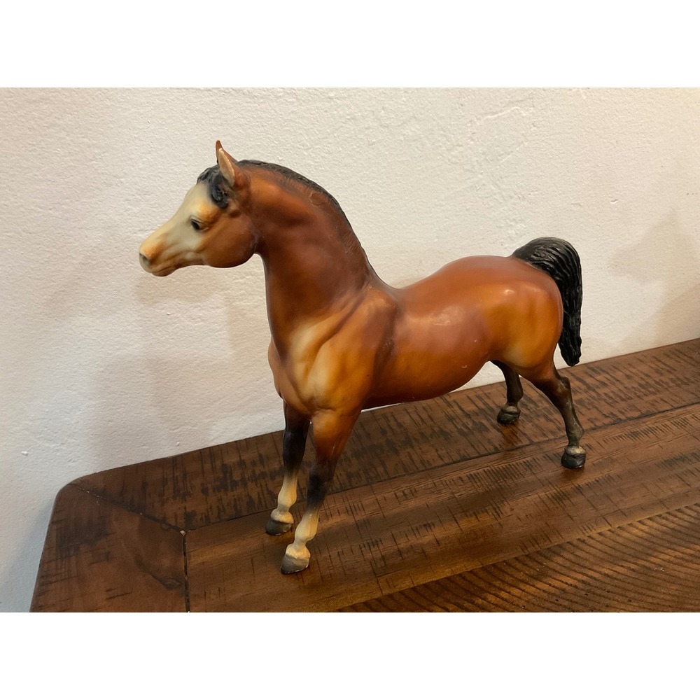 Breyer horse stretch Morgan vintage halter Bay horse‎